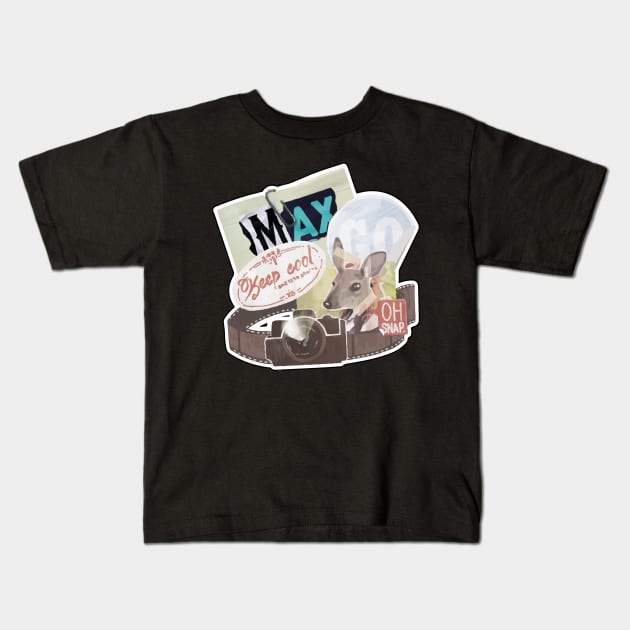 max caulfield jornal Kids T-Shirt by yagakubruh